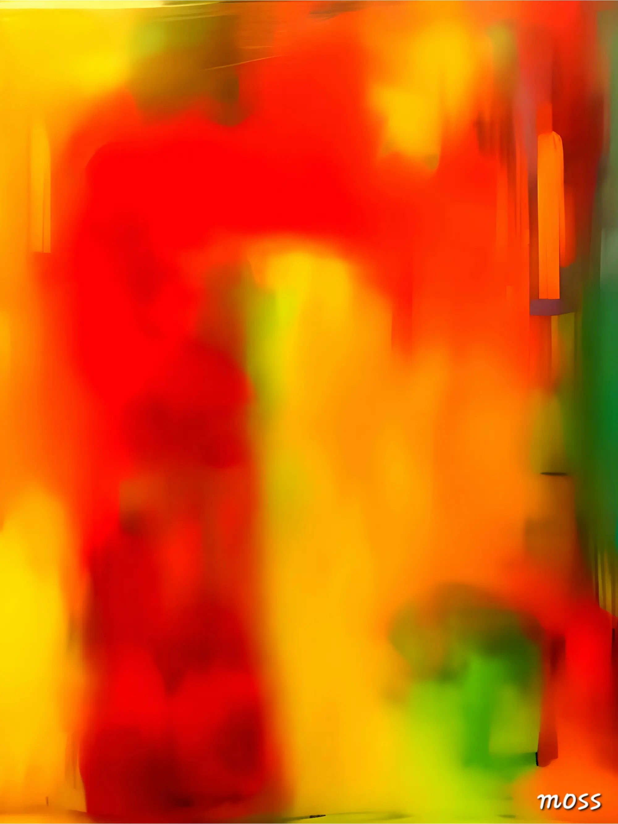 Ember Bloom Artwork - Bold Expressions Collections Moss' Gallery